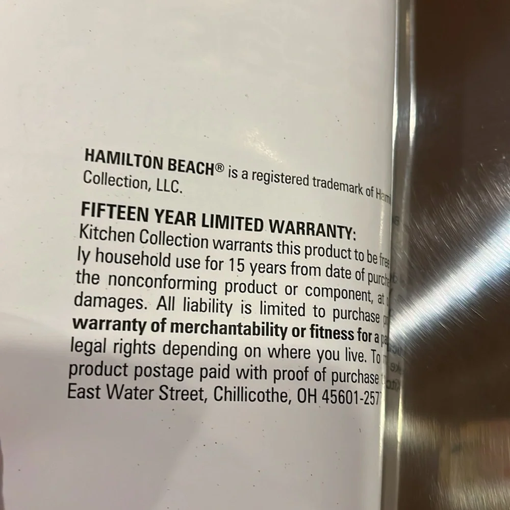 Hamilton Beach Stainless set of 2 round cake pans NWT